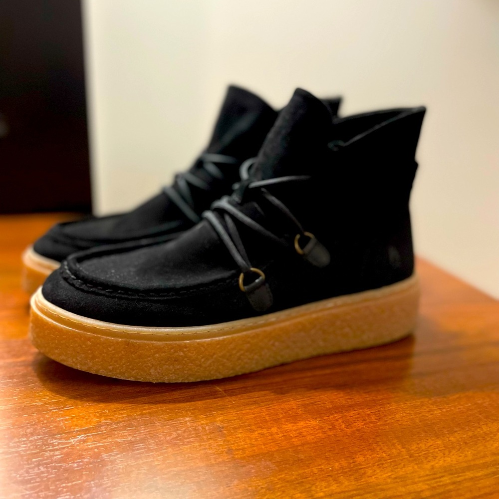 ✨HUSH PUPPIES ✨ Women Size 7.5 LEATHER Bridget Chukka boots GREAT CONDITION